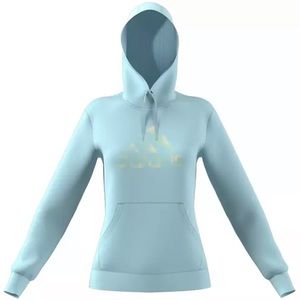 Womens NWT Adidas color-almost blue hoodie size medium lightweight